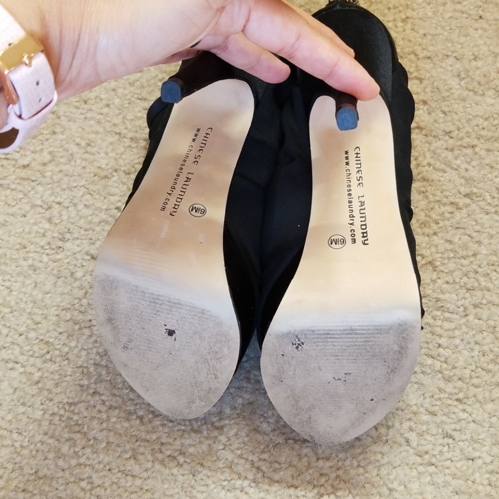 Platform Open Toe Bootie - image 6